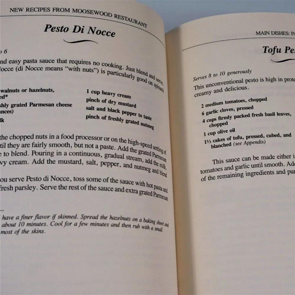 New Recipes from Moosewood Restaurant by Moosewood Collective 1987 Paperback